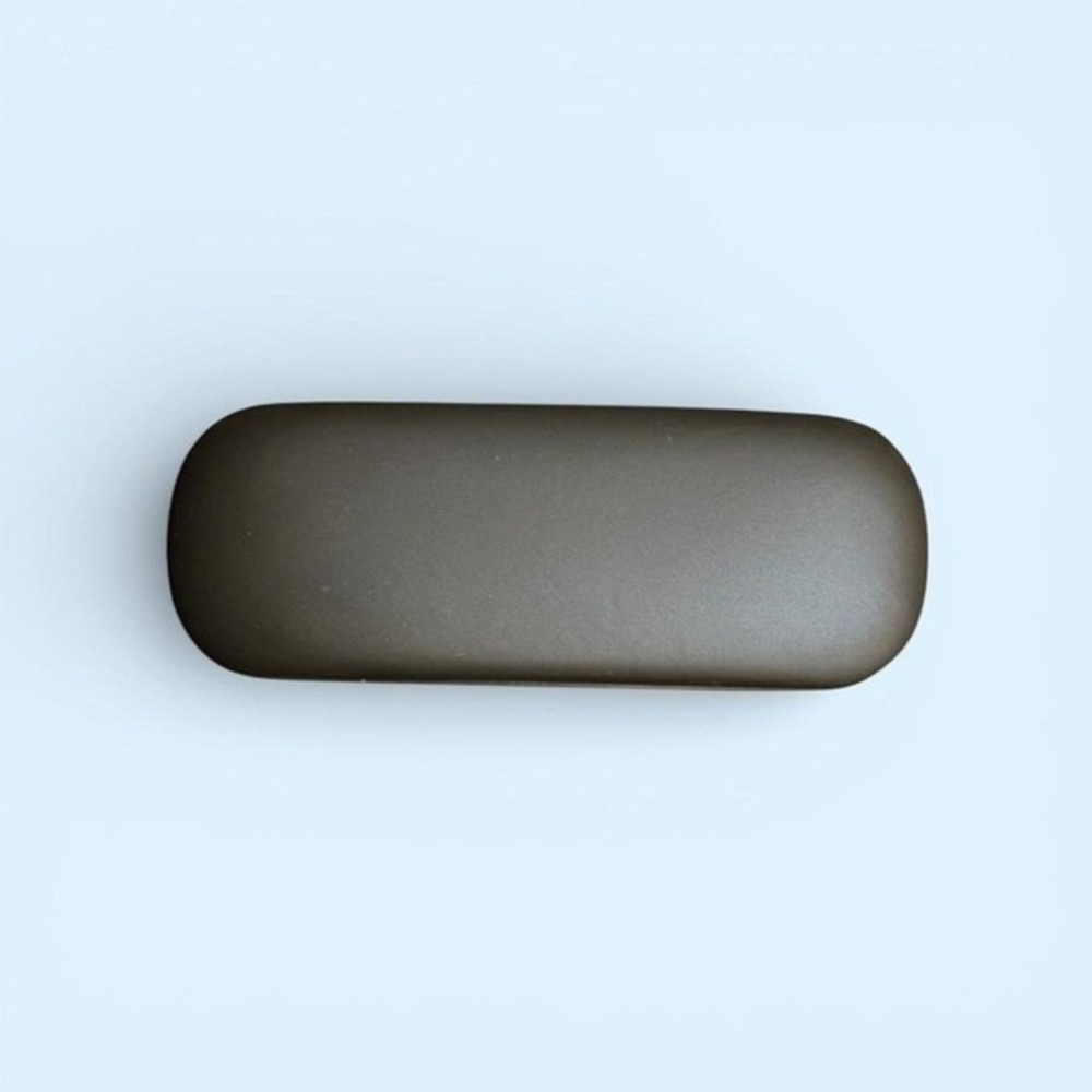 Hard Shell Eyeglass Case Black Clamshell Sunglasses Storage Travel Case Des